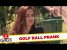 Golf Ball Machine Sprays All Over People