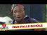 Man Falls In Hole While Jogging Prank – Just For Laughs Gags