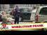 Man In Wheelchair Gets Pulled By Car Prank