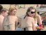 Skunk Sprays Hot Bikini Girls At The Beach