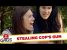 Stealing Cop’s Gun Gone Wrong! – Just For Laughs Gags
