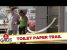 Toilet Paper Trail Prank