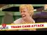Trash Cans Gang Up On People – Just For Laughs Gags